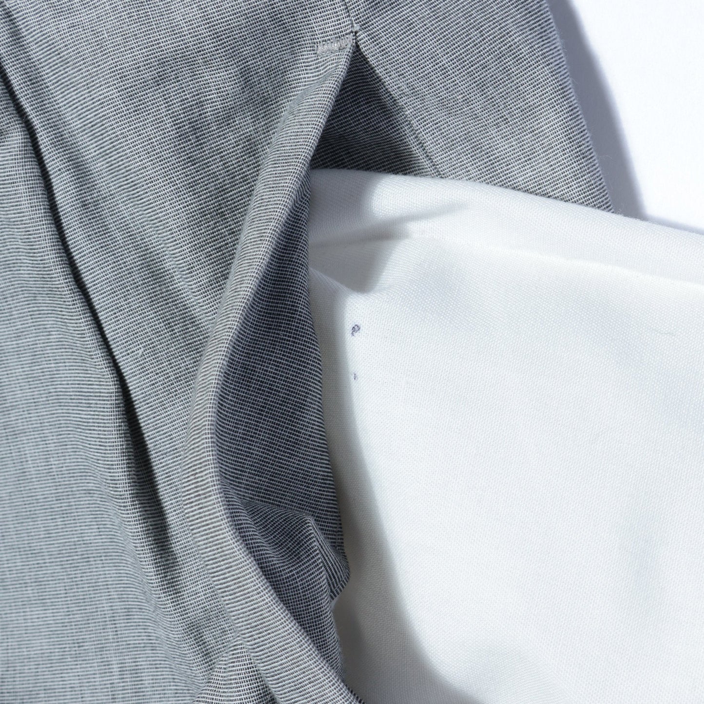YARN DYE COTTON SHIRTING TROUSERS