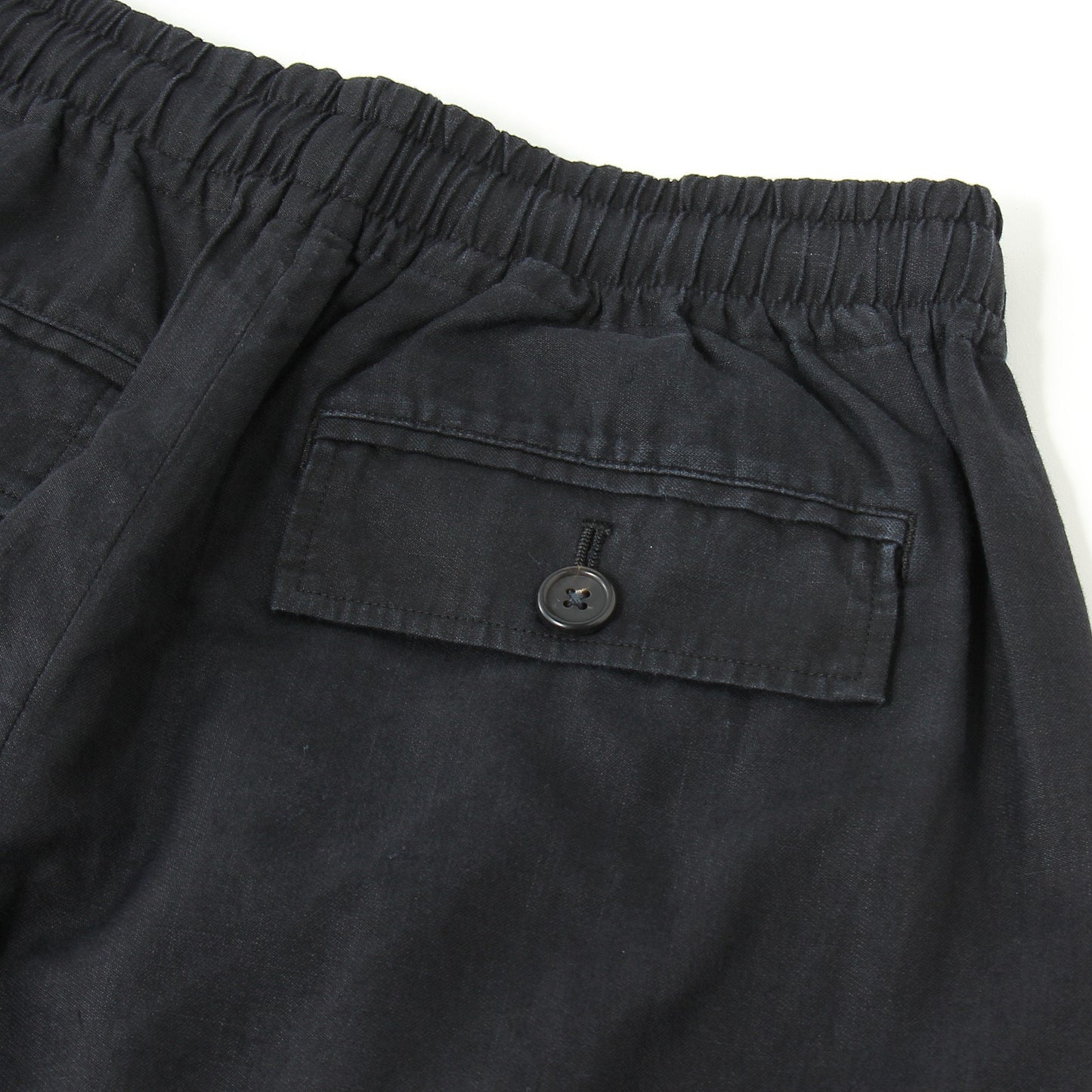LINEN COTTON TWILL TROUSERS