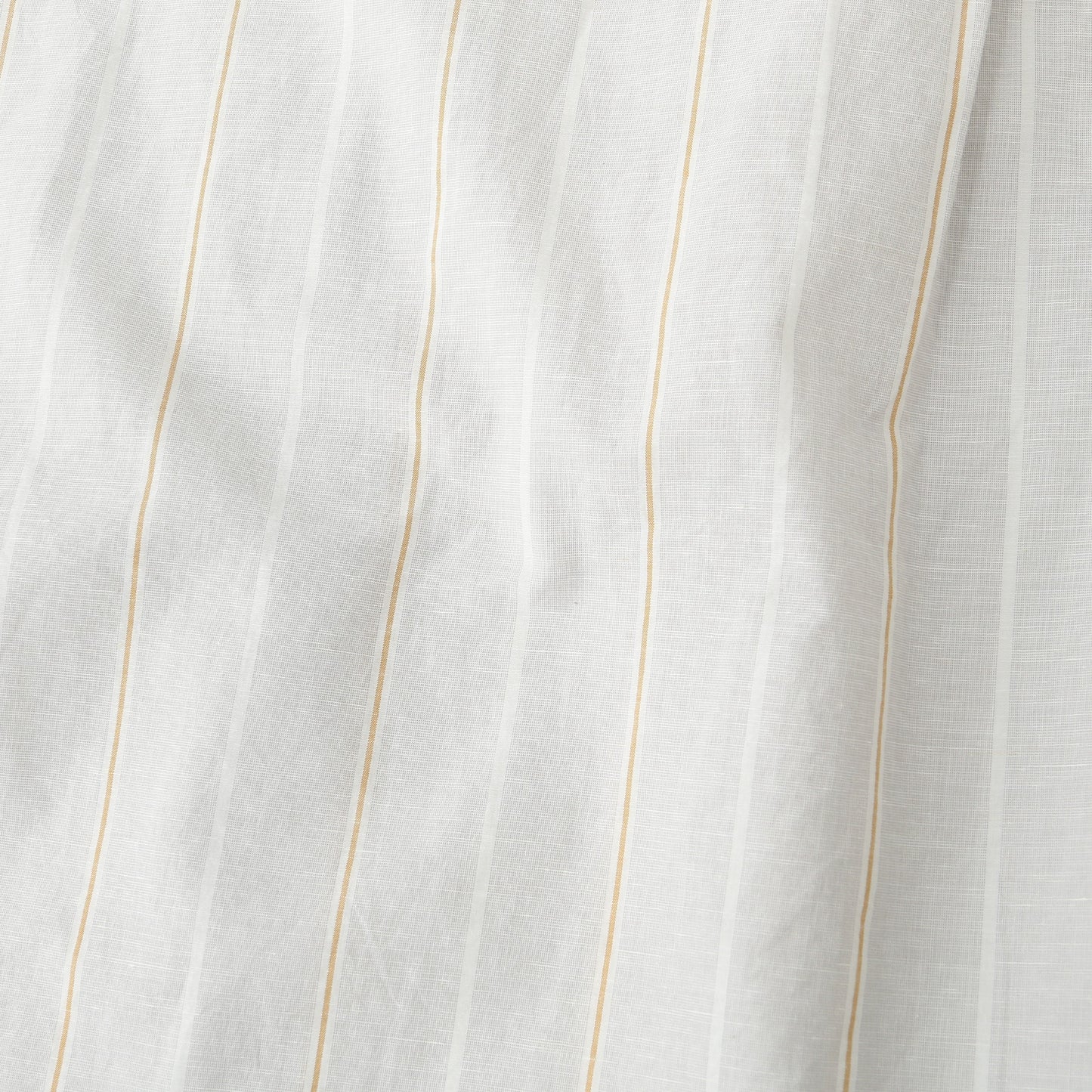 WIDE PJ STRIPE COTTON LINEN SHIRT