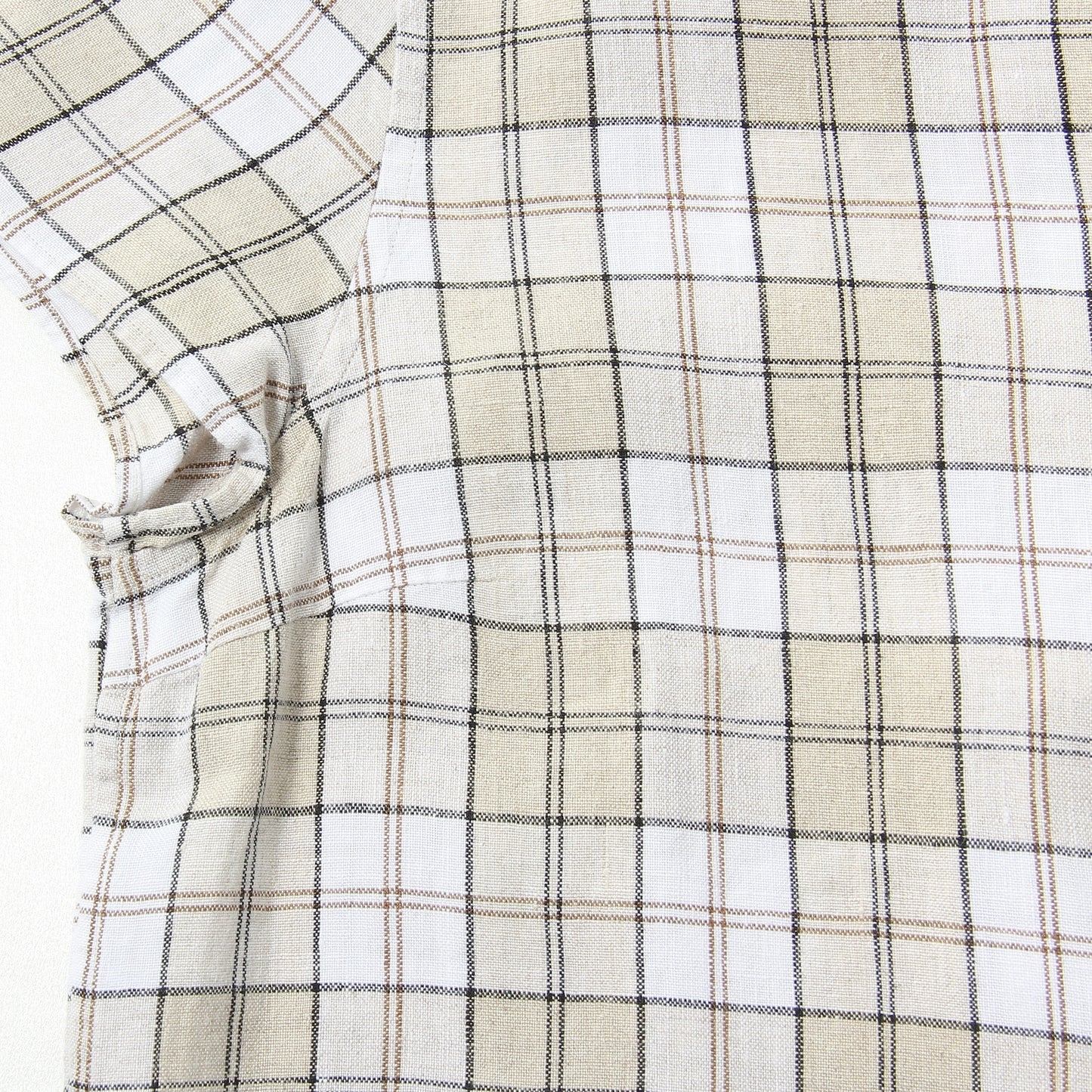 LINEN TARTAN SHIRT