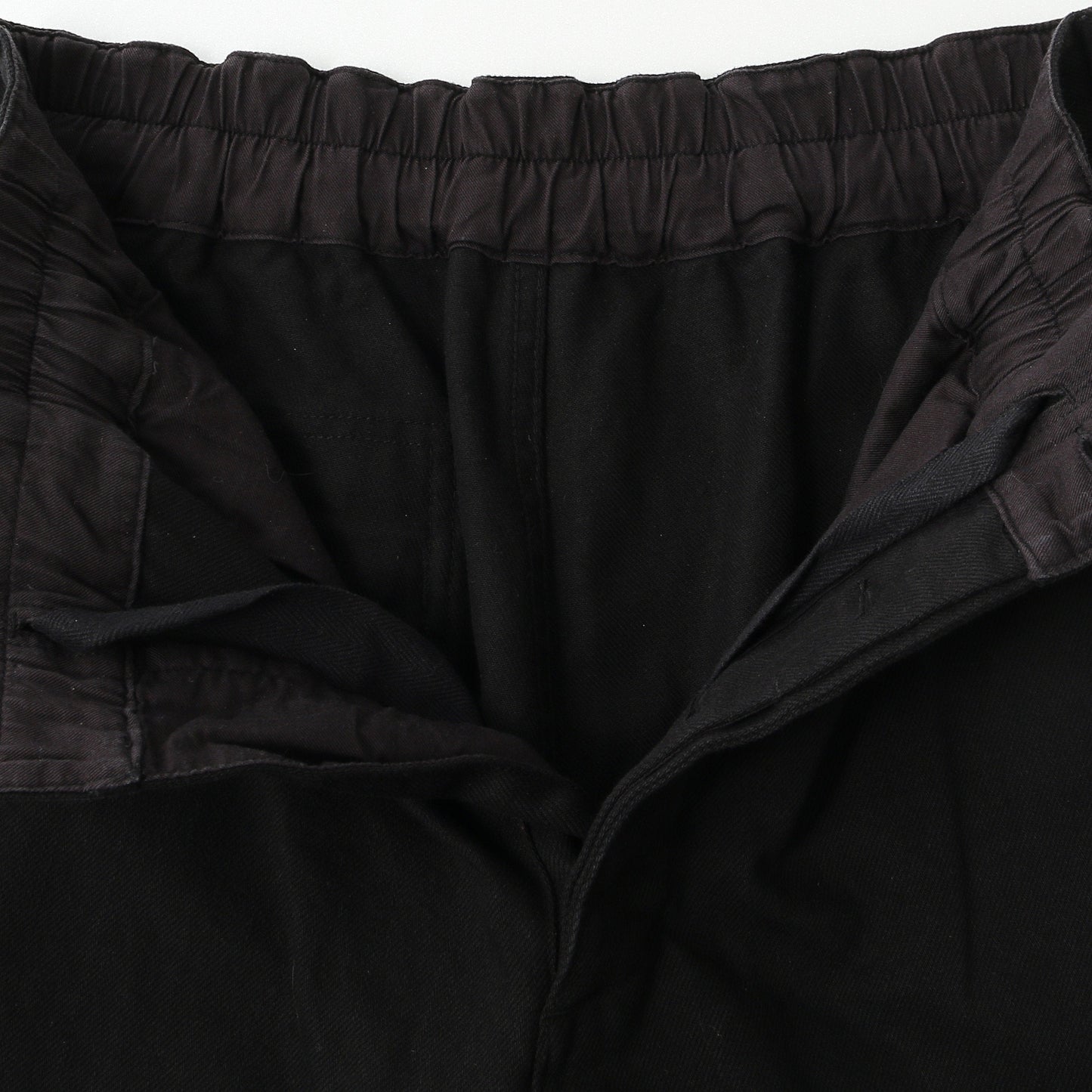 WORN COTTON DRILL TROUSERS