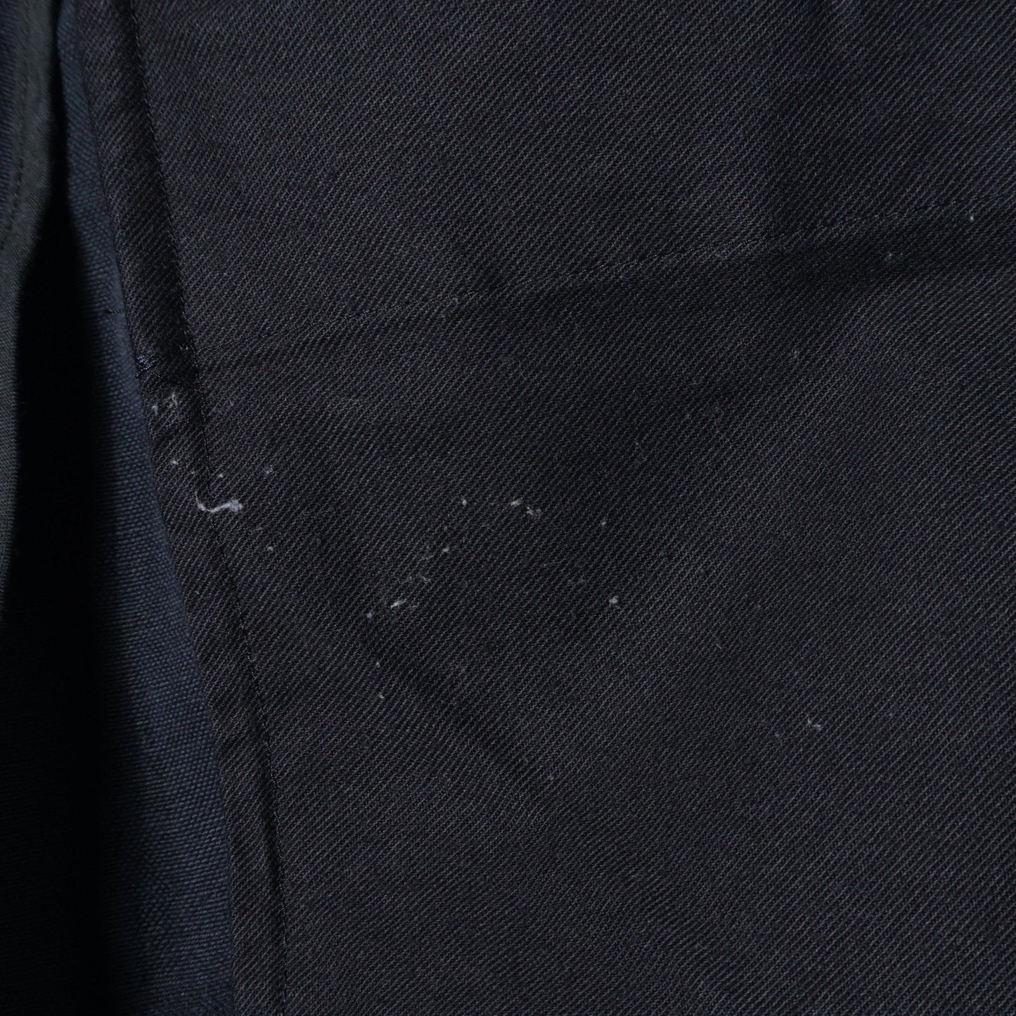 COTTON LINEN CANVAS TROUSERS