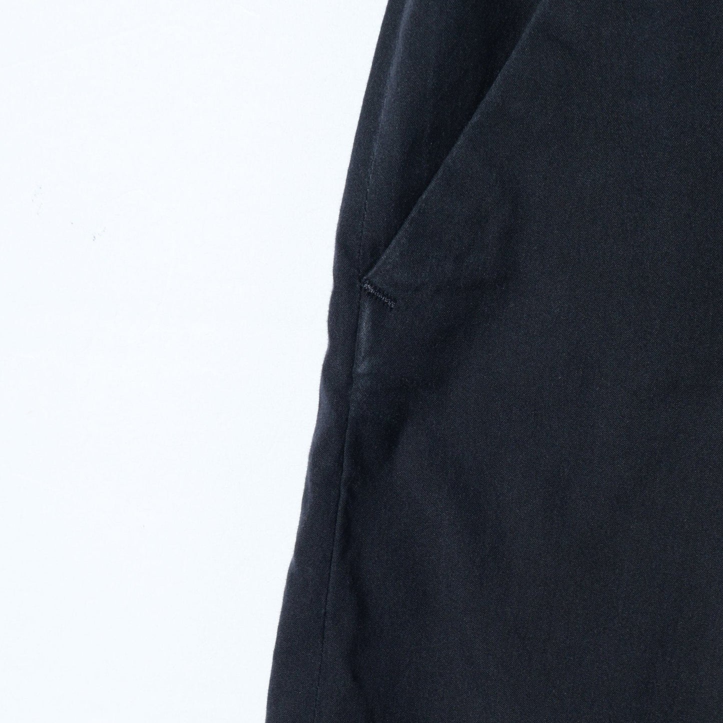 COTTON SILK POPLIN TROUSERS