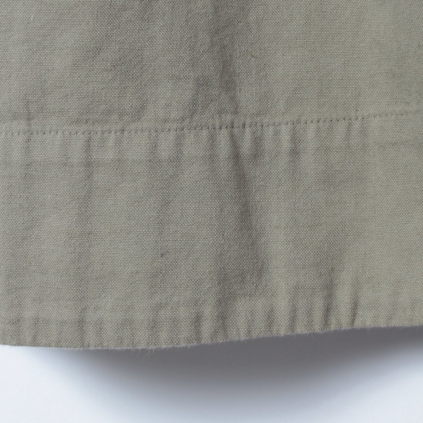 MILITARY COTTON LINEN SKIRT