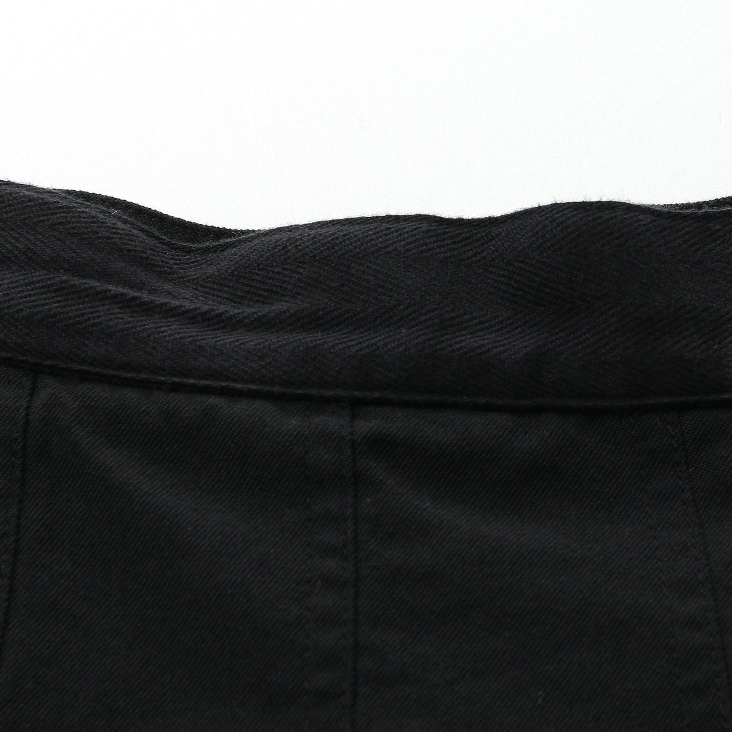 WOOL COTTON TWILL SKIRT