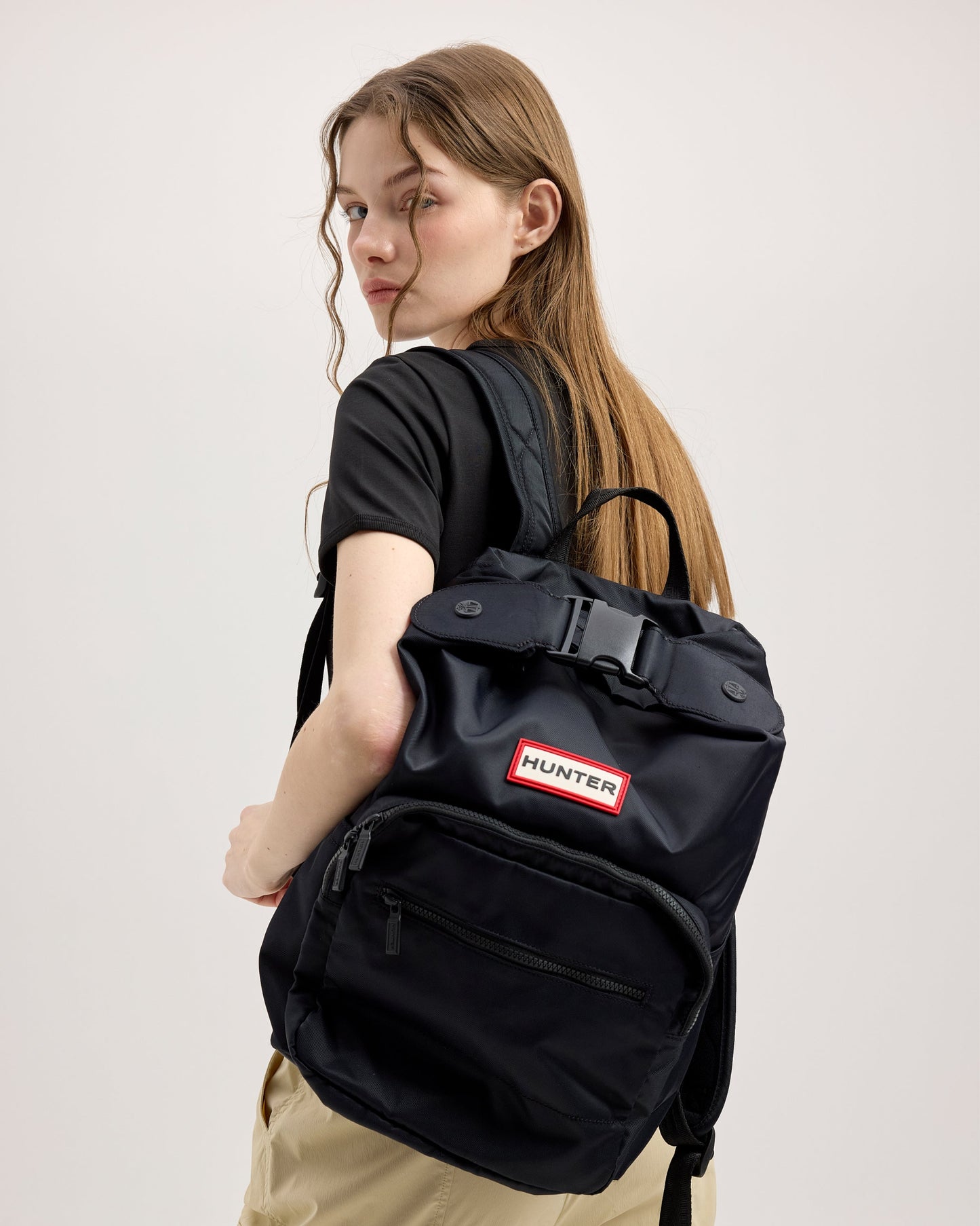 ナイロン パイオニア ラージ トップクリップ バックパック