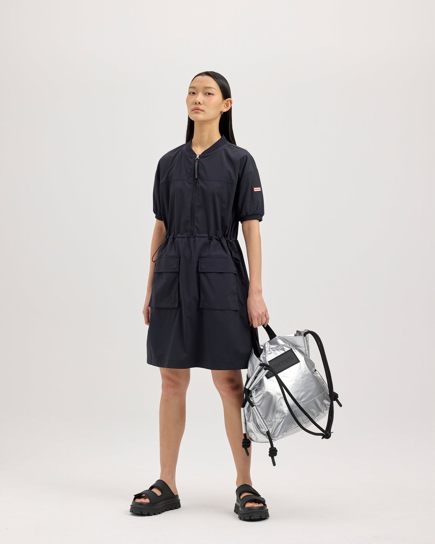 トラベル リップストップ リサイクル ナイロン トート バッグ