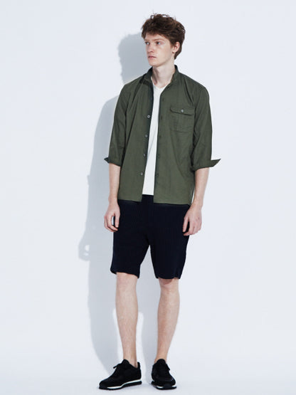 【Recency of Mine】抗菌防臭 シルケット Vネック　半袖 Tシャツ