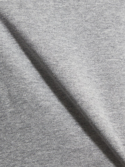 サイドZIP 異素材 七部 Tシャツ