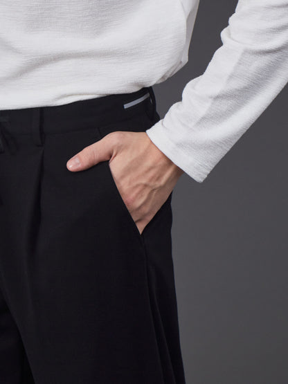 【セットアップ対応】R/Nポンチフルカット ワイドパンツ