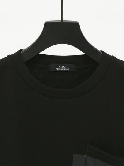 ラインプリント 半袖 ポケットTシャツ