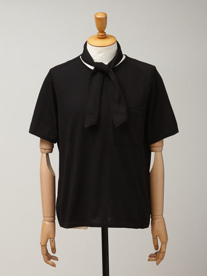 ショートスリーブ ニットTシャツ