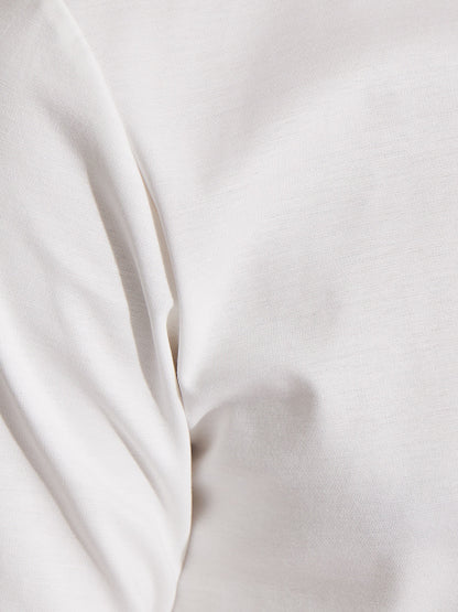 【22S/S Dress T-SHIRT】比翼ヘンリーTシャツ