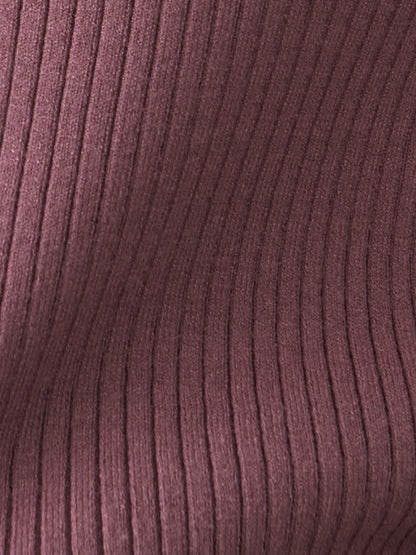 リブカーディガン
