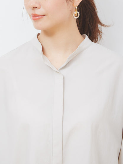 レイヤードヘムシャツ
