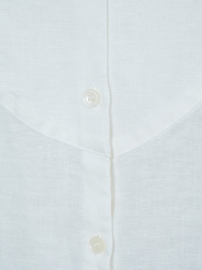 麻製品染シャツ