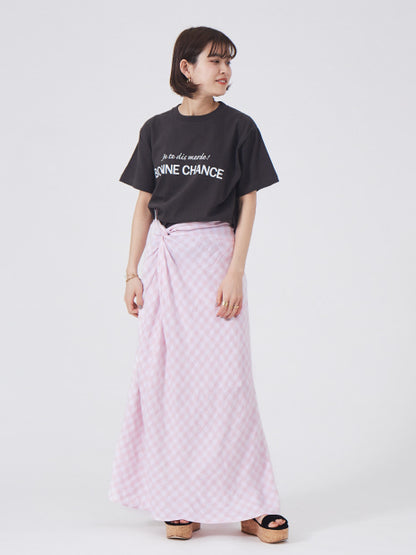 フロント&バックロゴTシャツ