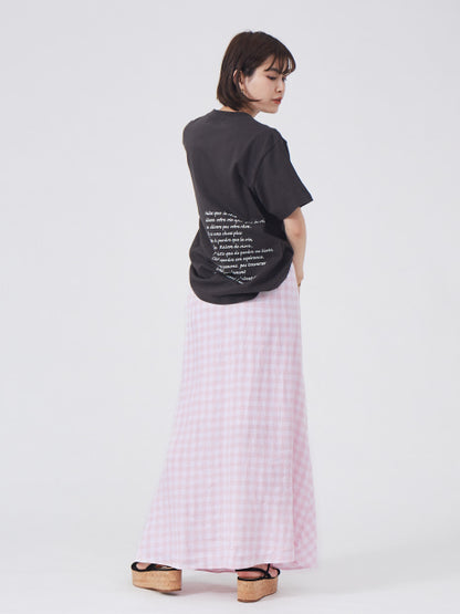フロント&バックロゴTシャツ