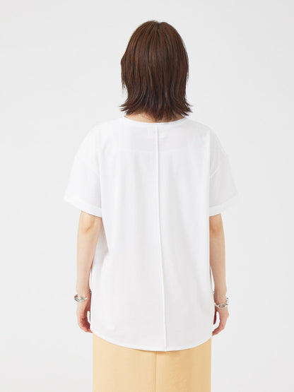 CHGNON　ロゴターンバッグTシャツ
