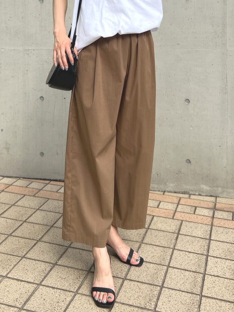 イージー ワイドパンツ