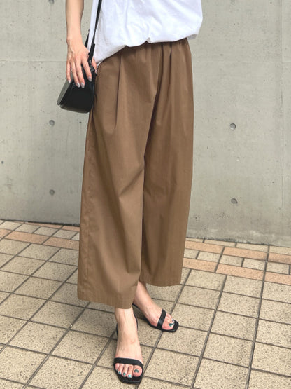 イージー ワイドパンツ
