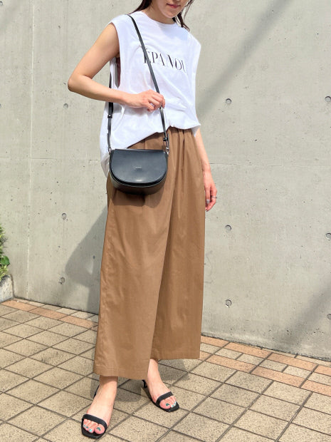 イージー ワイドパンツ