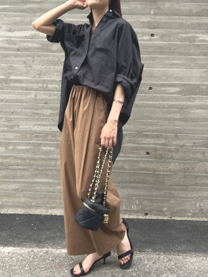 イージー ワイドパンツ