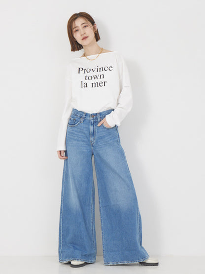 マチ付ボートロゴロンTee