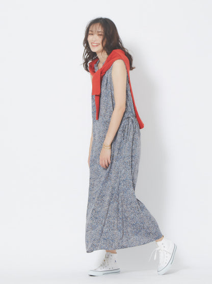 《新色ブラック入荷!》ペイント柄2WAYワンピース
