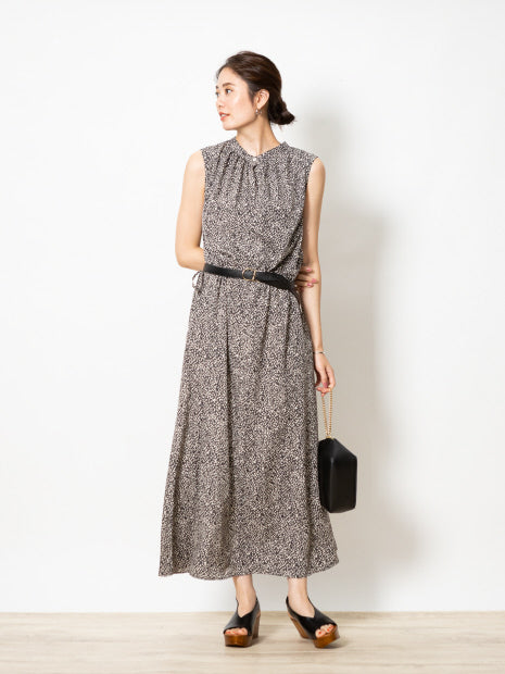 《新色ブラック入荷!》ペイント柄2WAYワンピース