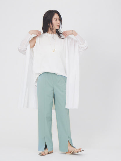 【ライトブルー登場】2WAYストレッチセンターベンツパンツ