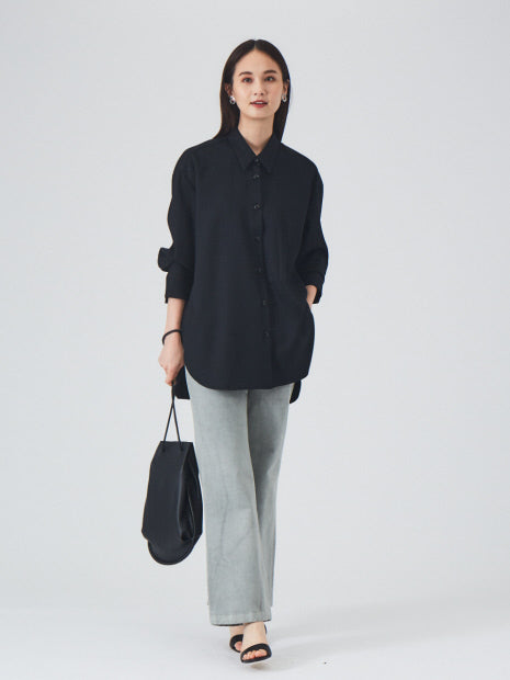 【e×qualite】製品染ストレートパンツ