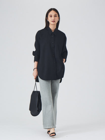 【e×qualite】製品染ストレートパンツ