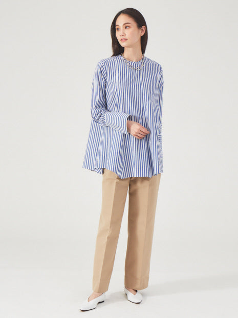 コットン2重織ストレートパンツ