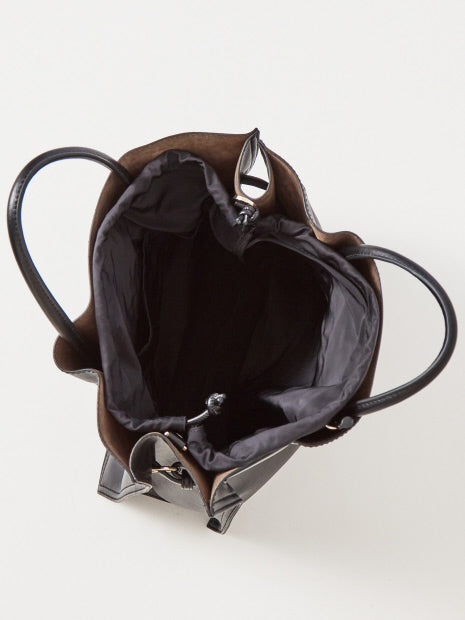 【23年春土曜TVドラマ使用商品】Swell/2WAYギャザーオープントートBAG L
