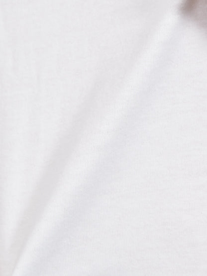 シルケット天竺Vネック　ロングTシャツ(ソリッドカラーシリーズ)