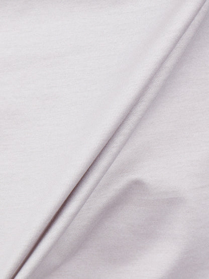 シルケット天竺Vネック　ロングTシャツ(ソリッドカラーシリーズ)