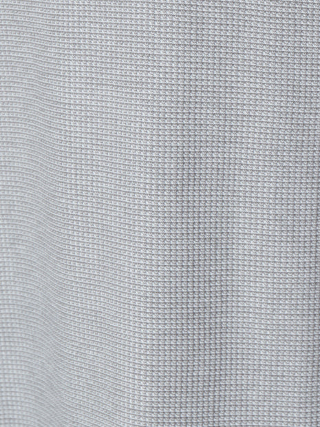 ワッフルラウンドロングTシャツ