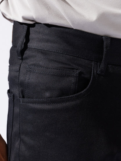 【累計3万本突破】定番 ツイル ストレッチ スリムフィット 5ポケット パンツ