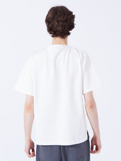 パネル切替 半袖 Tシャツ