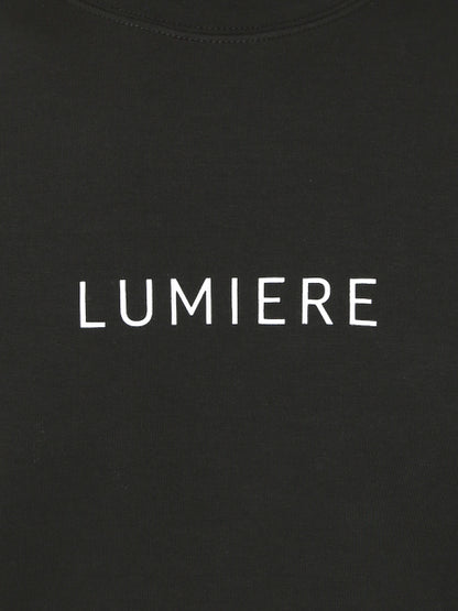 【LUMIERE】シルキー ロゴ プルオーバー