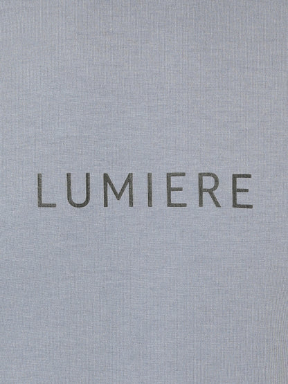【LUMIERE】シルキー ロゴ プルオーバー