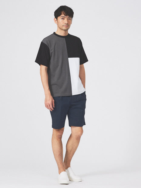 【パネル切替】ポンチ 半袖 Tシャツ