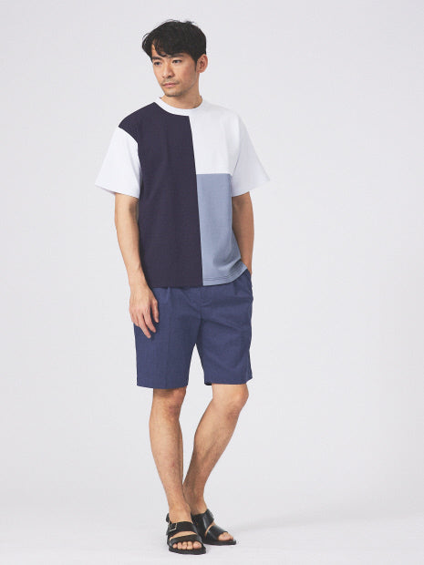【パネル切替】ポンチ 半袖 Tシャツ