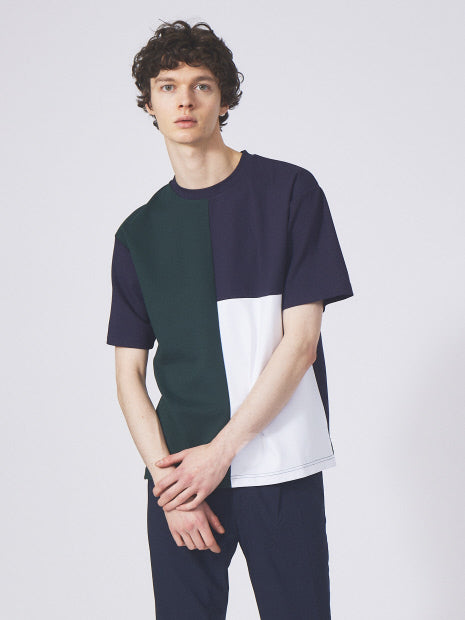 【パネル切替】ポンチ 半袖 Tシャツ