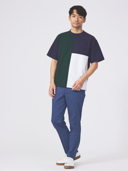 【パネル切替】ポンチ 半袖 Tシャツ
