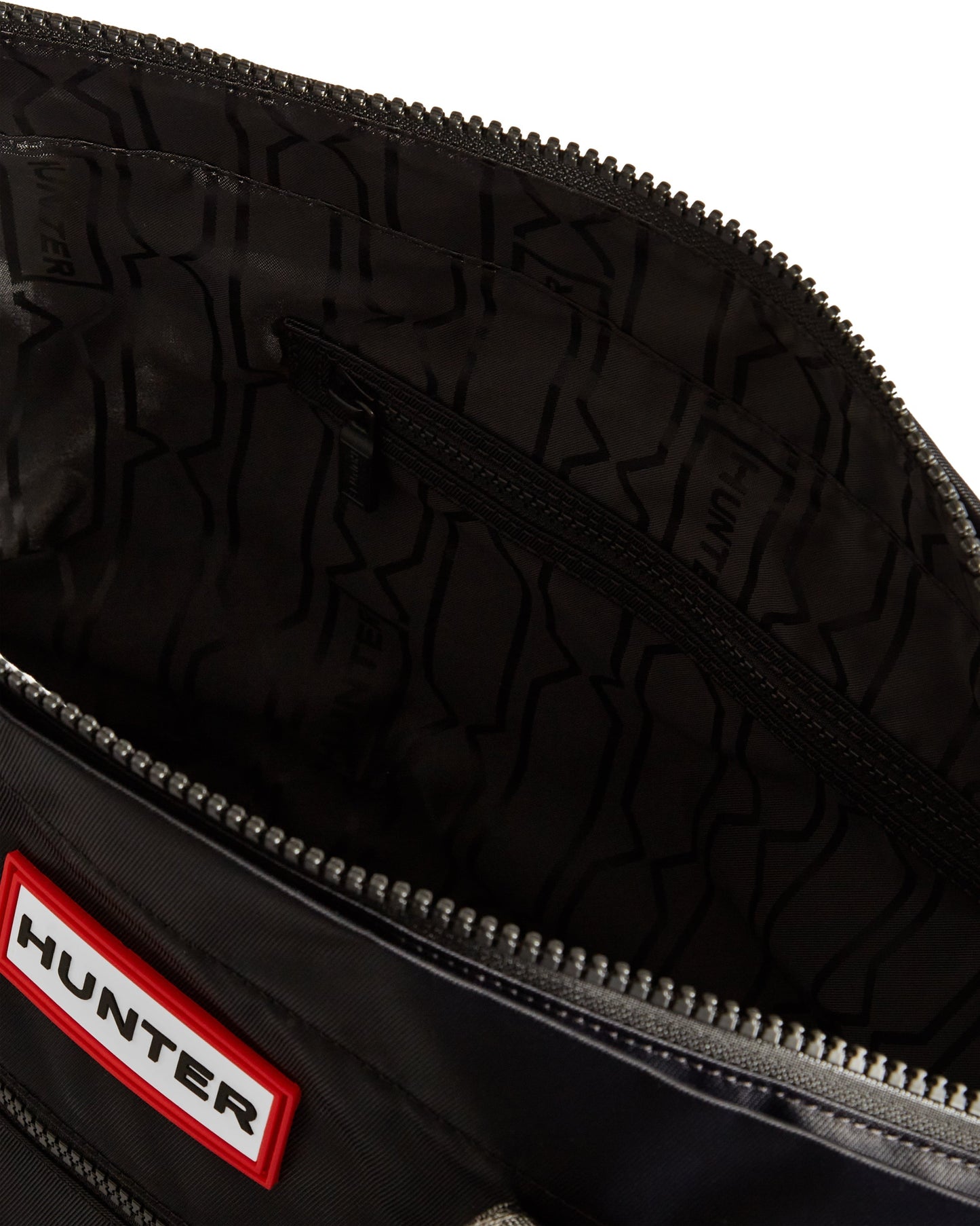 ナイロン ミディアム トップ クリップ トート バッグ