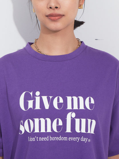 オリジナルロゴプリントTシャツ