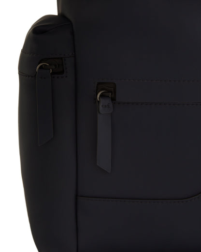 オリジナル ミディアム トップクリップ バックパック － ラバーレザー