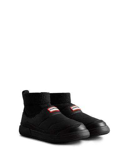 レディース イン/アウト ニッティド カフ スリッパ― ブーツ